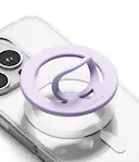 Dual magnetisk ring i silikon, Lavender