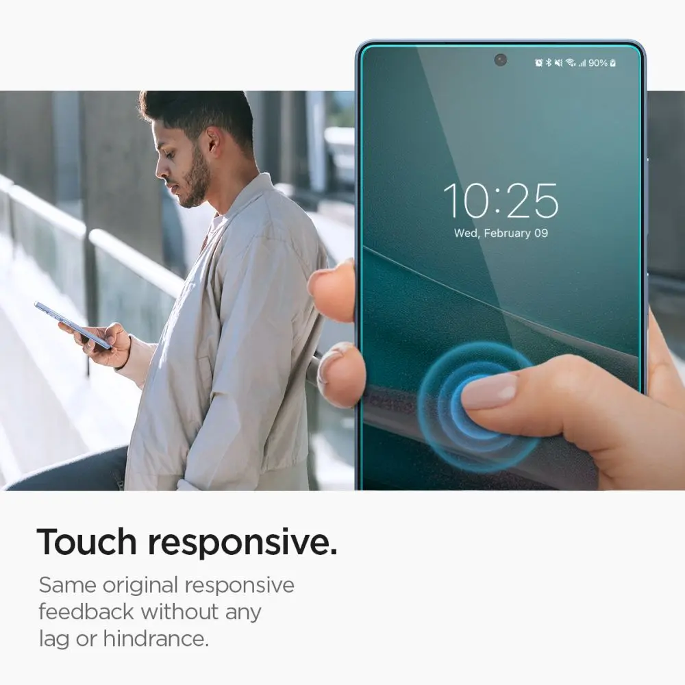 Samsung Galaxy S25 Ultra Screen Protector GLAS.tR EZ Fit (2-pack)