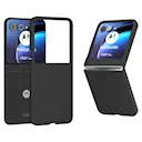 Hard Case Rubberized Motorola Razr 60 Musta