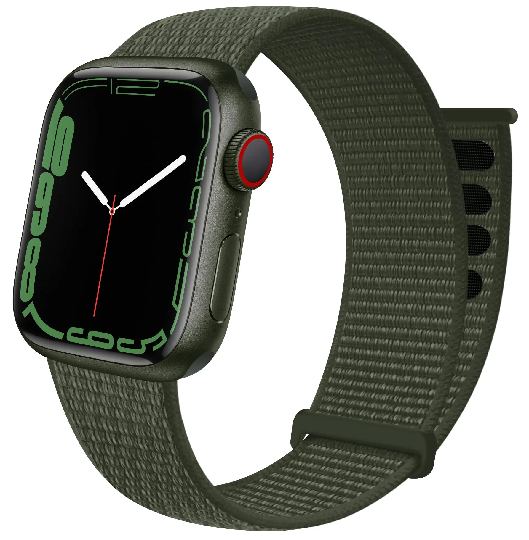 Nylonurrem Apple Watch SE 44mm Grøn