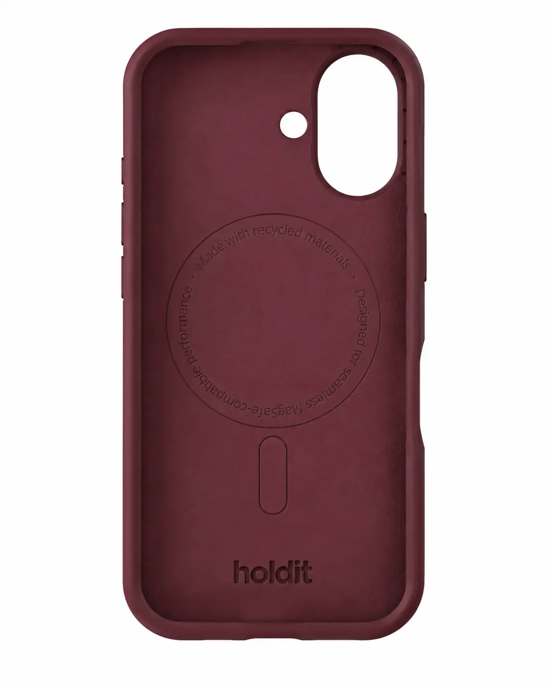 MagSafe Silikonskal iPhone 16 Bordeaux