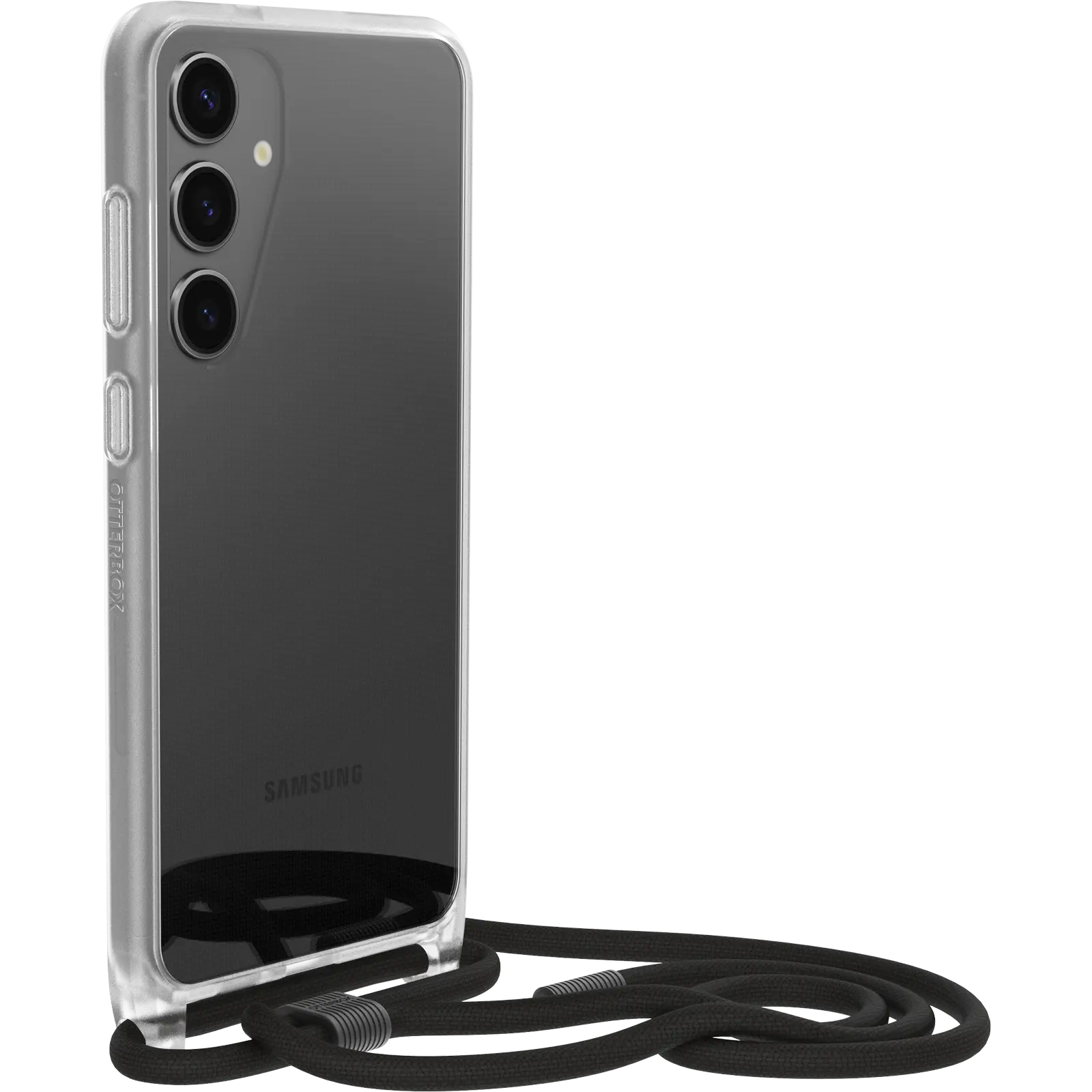 React Necklace Skal Samsung Galaxy S24 Plus Genomskinlig