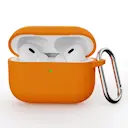Silikonecover med karabinhage Apple AirPods Pro 3 Orange