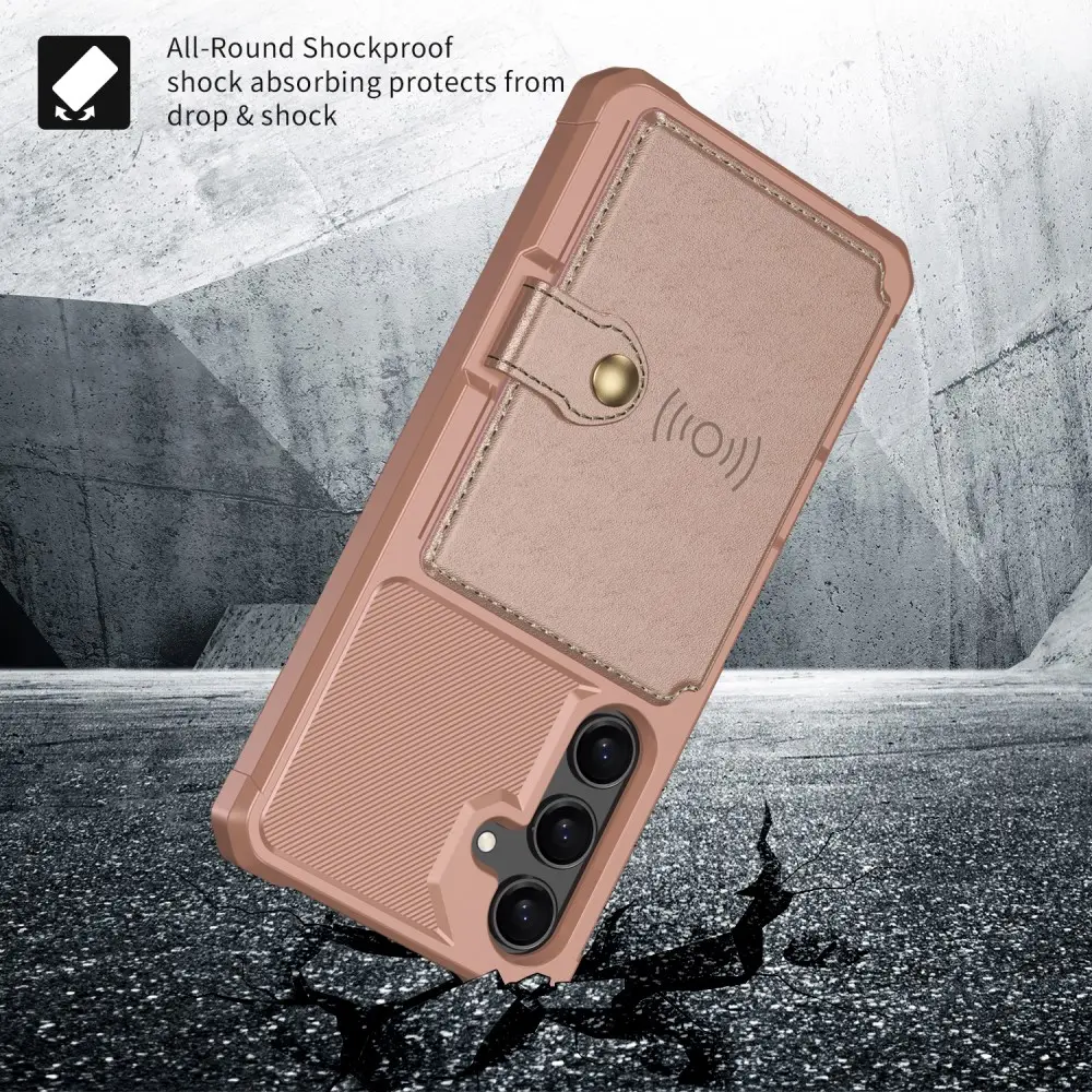 Tough Multi-slot Case Samsung Galaxy S24 Rosa