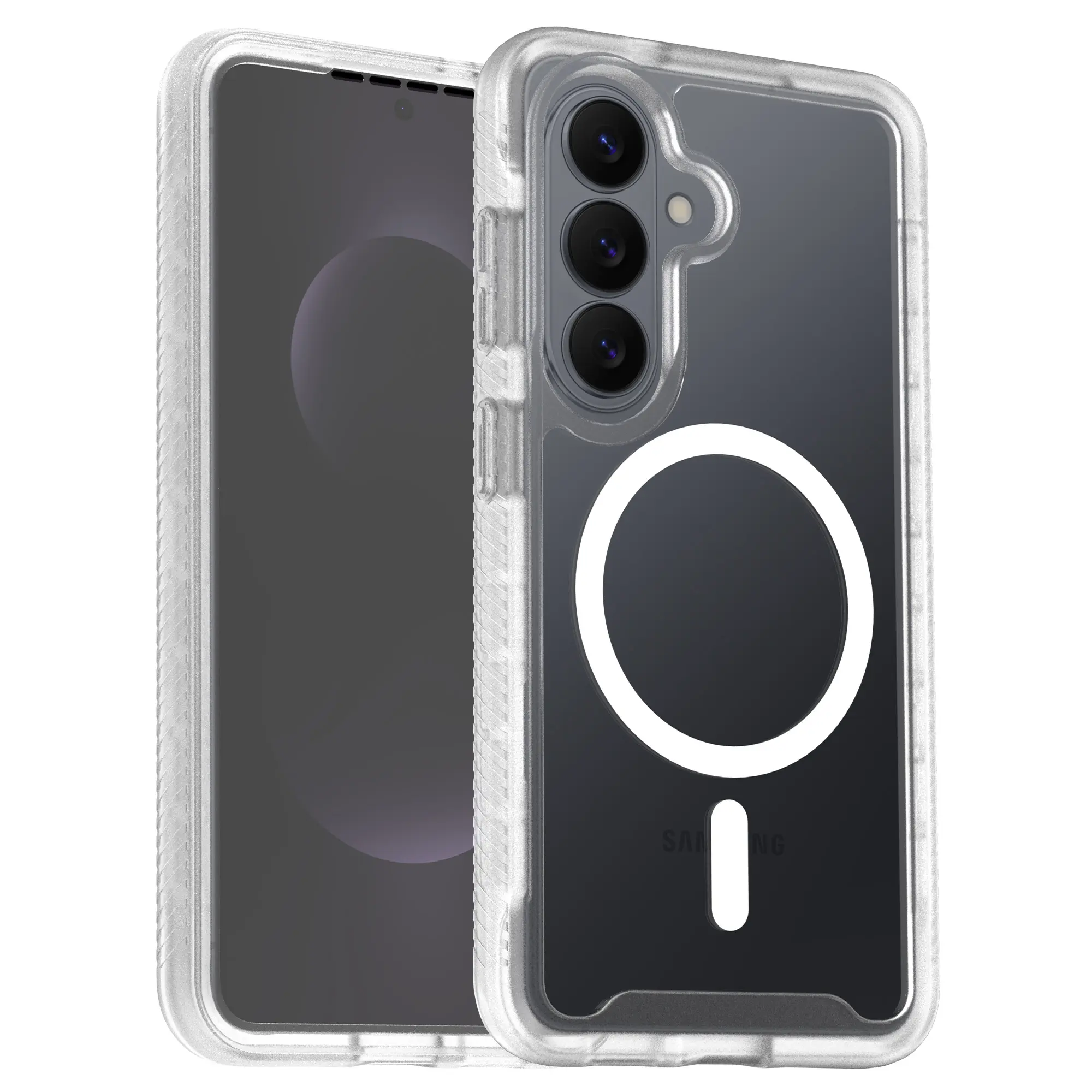 Full Protection Magnetic Case Samsung Galaxy S26 Genomskinlig