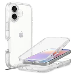 iPhone 17 Deksel Full Protection, Gjennomsiktig