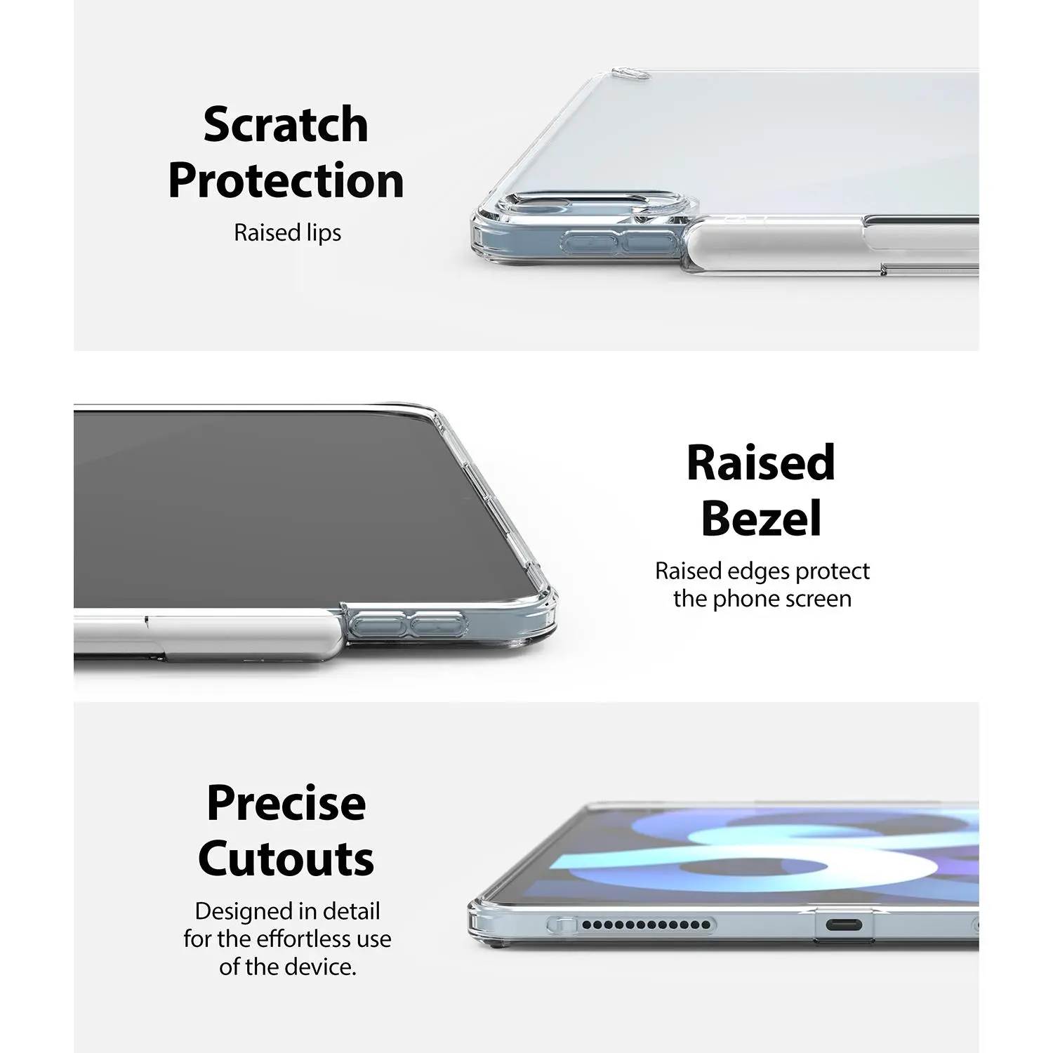 Fusion Case Apple iPad Air 11 7th Gen (2025) Clear