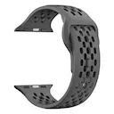 Silikonearmbånd Sport Apple Watch Series 11 46mm Mørkegrå