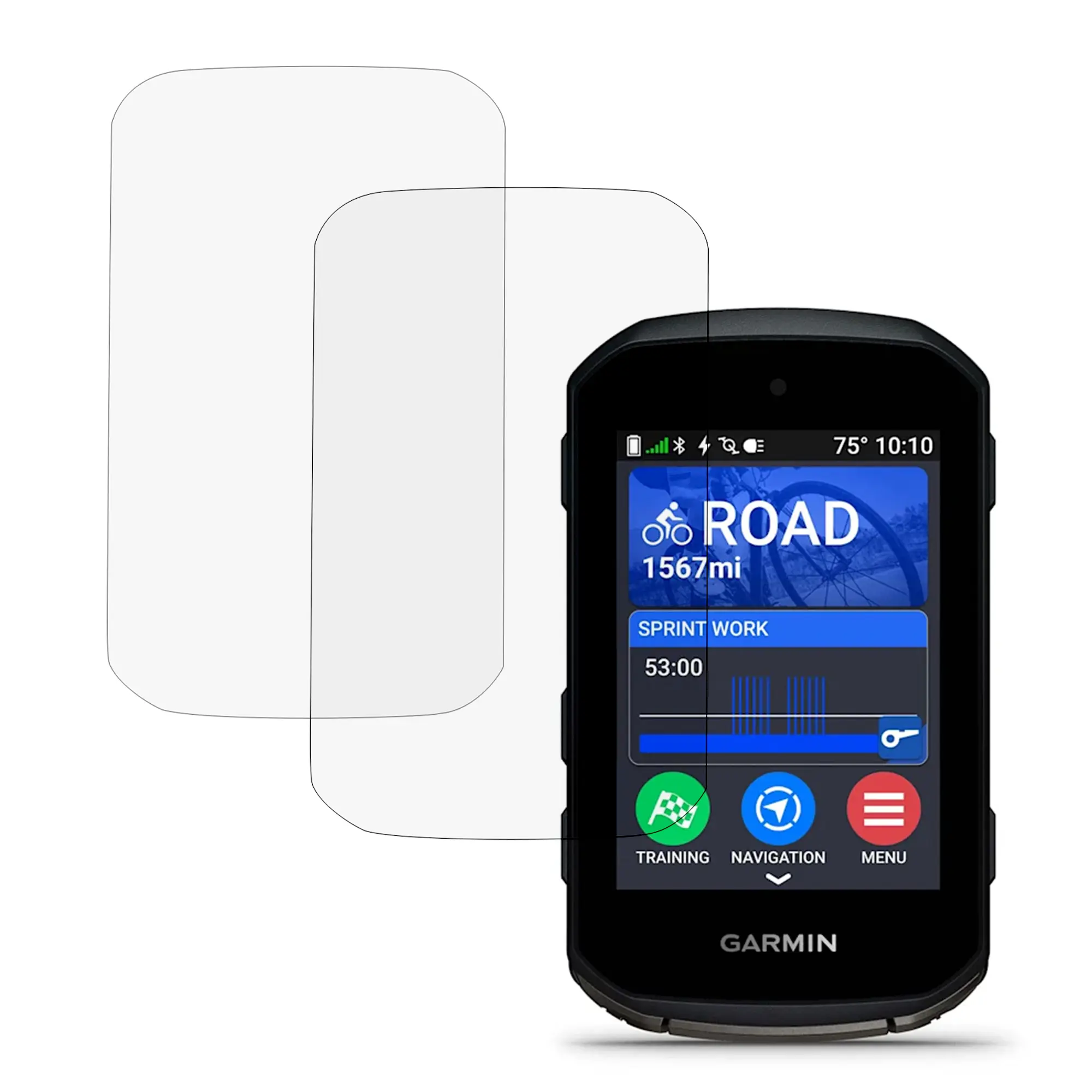 Hærdet Glas 0.3mm Skærmbeskytter Garmin Edge 550 (2-pack)