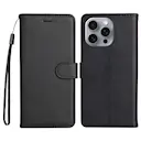 Tegnebogsetui iPhone 16 Pro Max sort