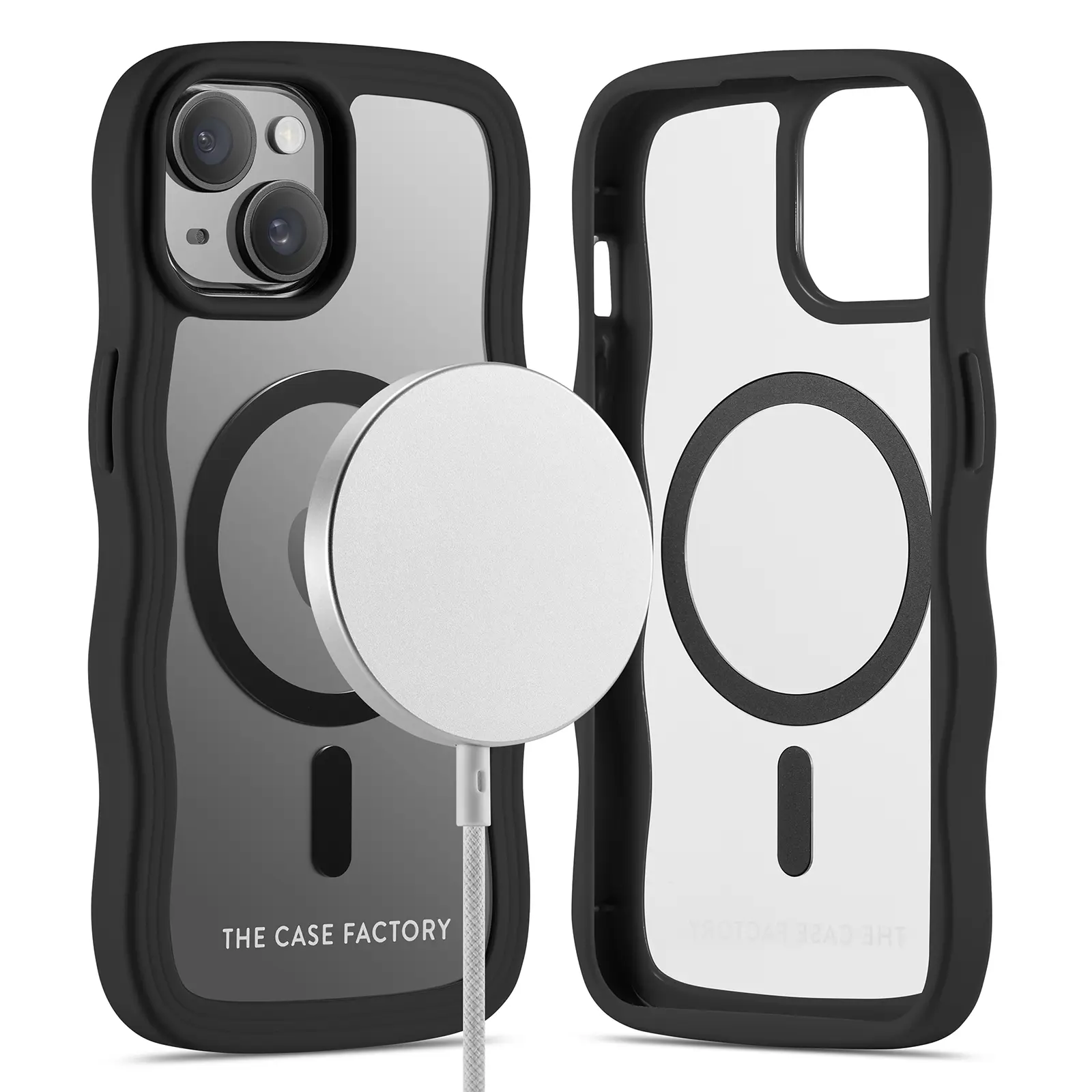 The Wave Mag Case iPhone 13 Svart