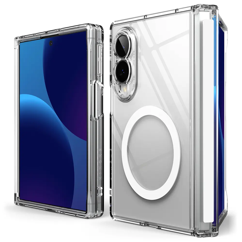 Samsung Galaxy Z Fold 8 Magnetisk Fusion Flap-cover, Clear