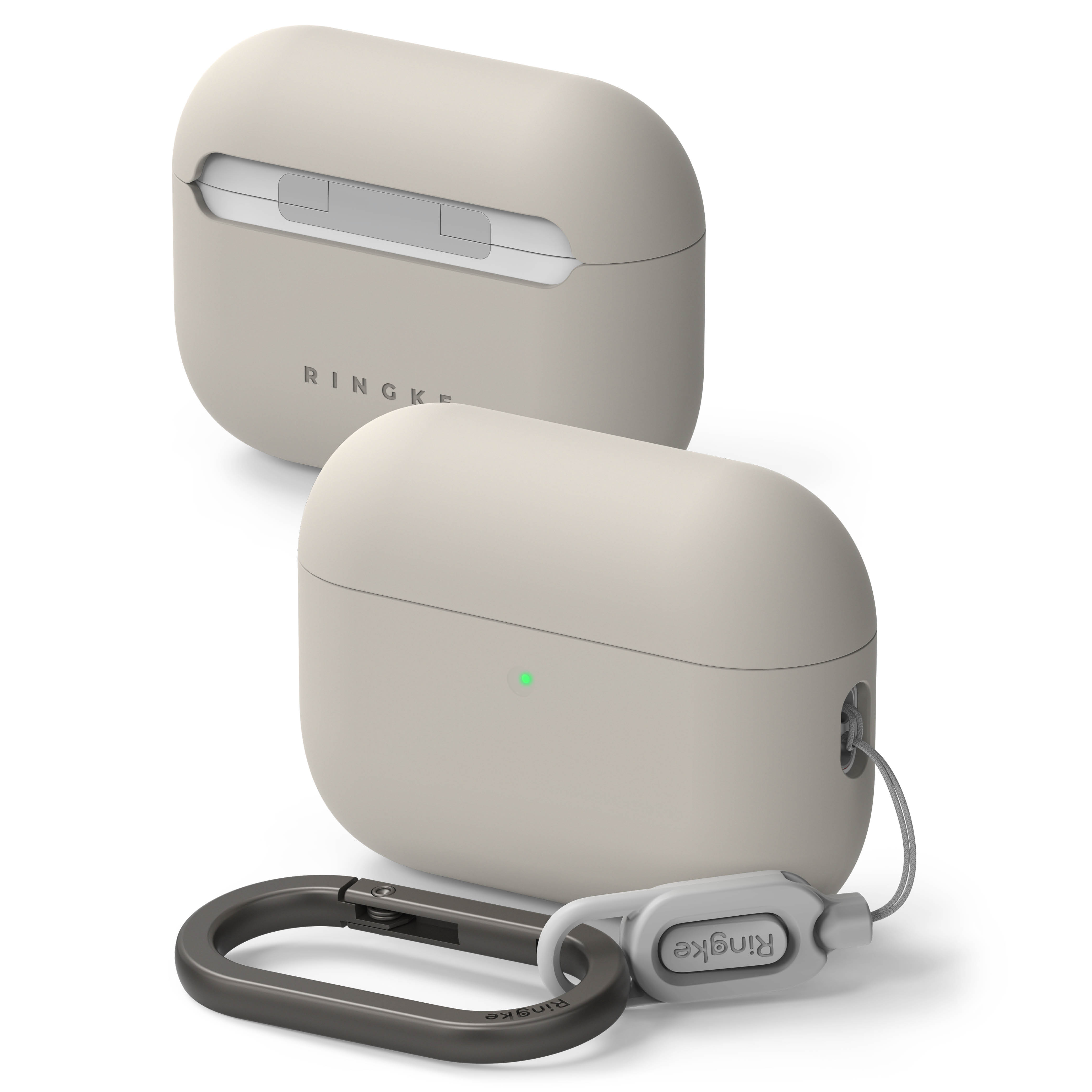 AirPods Pro 3 Silikonskal, Stone
