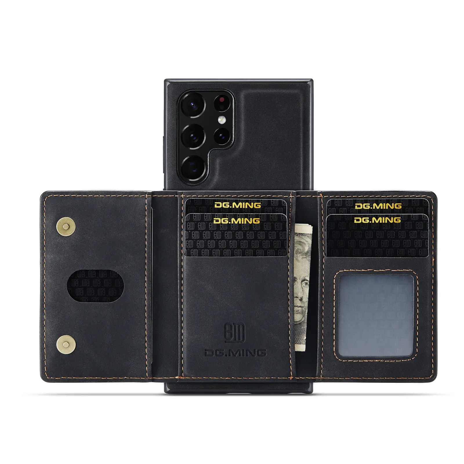 Magnetic Card Slot Case Samsung Galaxy S26 Ultra Svart