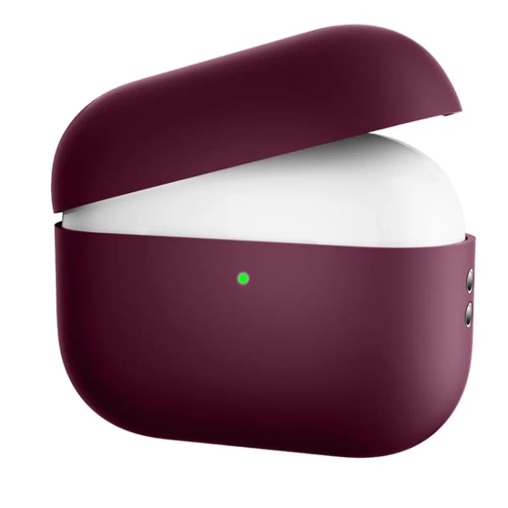Silikonskal Apple AirPods Pro 2 Vinröd