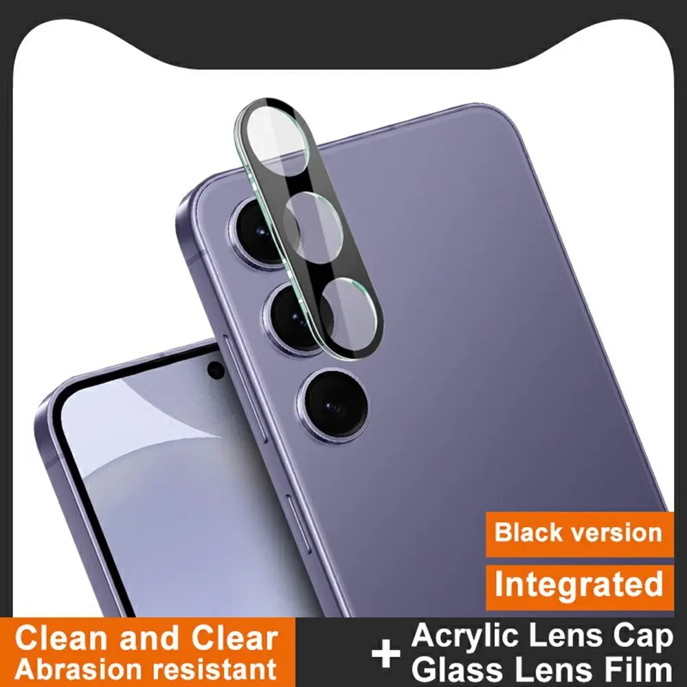 Härdat Glas 0.2mm Linsskydd Samsung Galaxy S25 Svart
