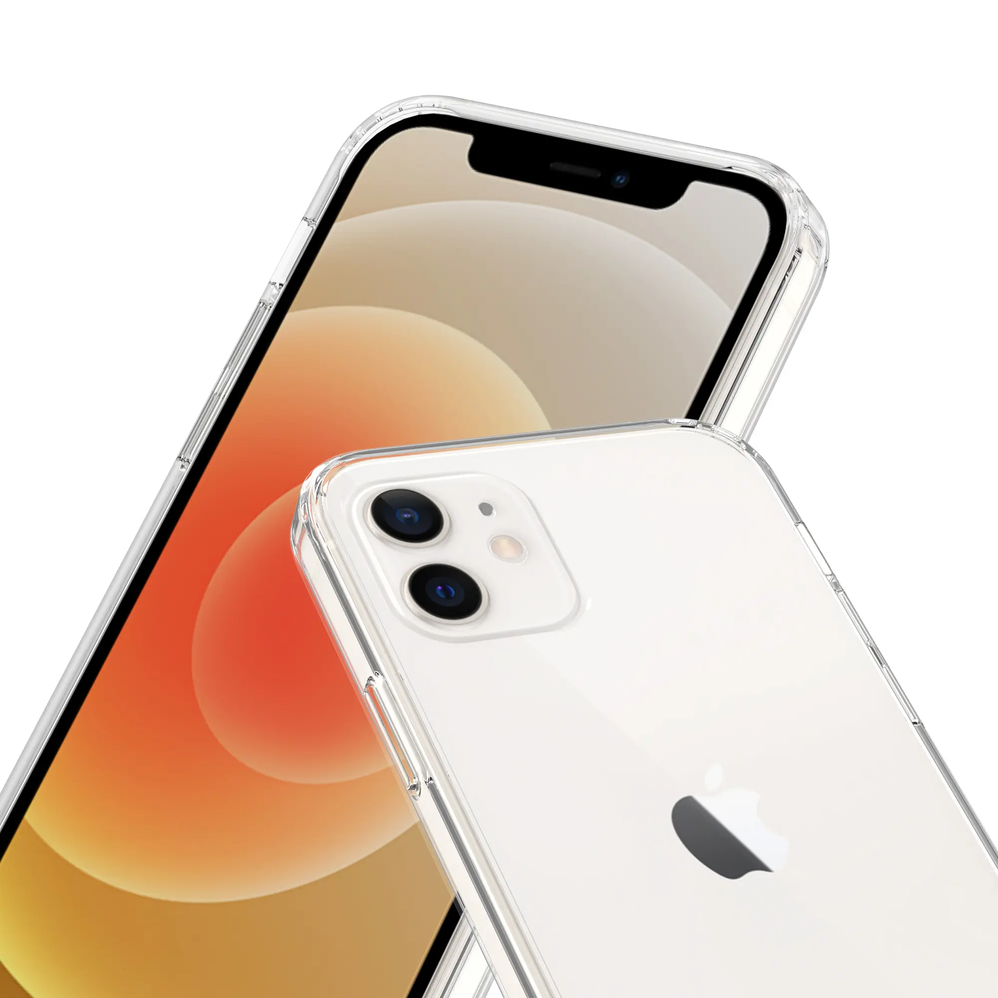 Hybridskal iPhone 12 Mini Genomskinlig