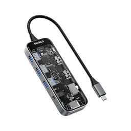 10-i-1 USB-C dockingstation 85W PD