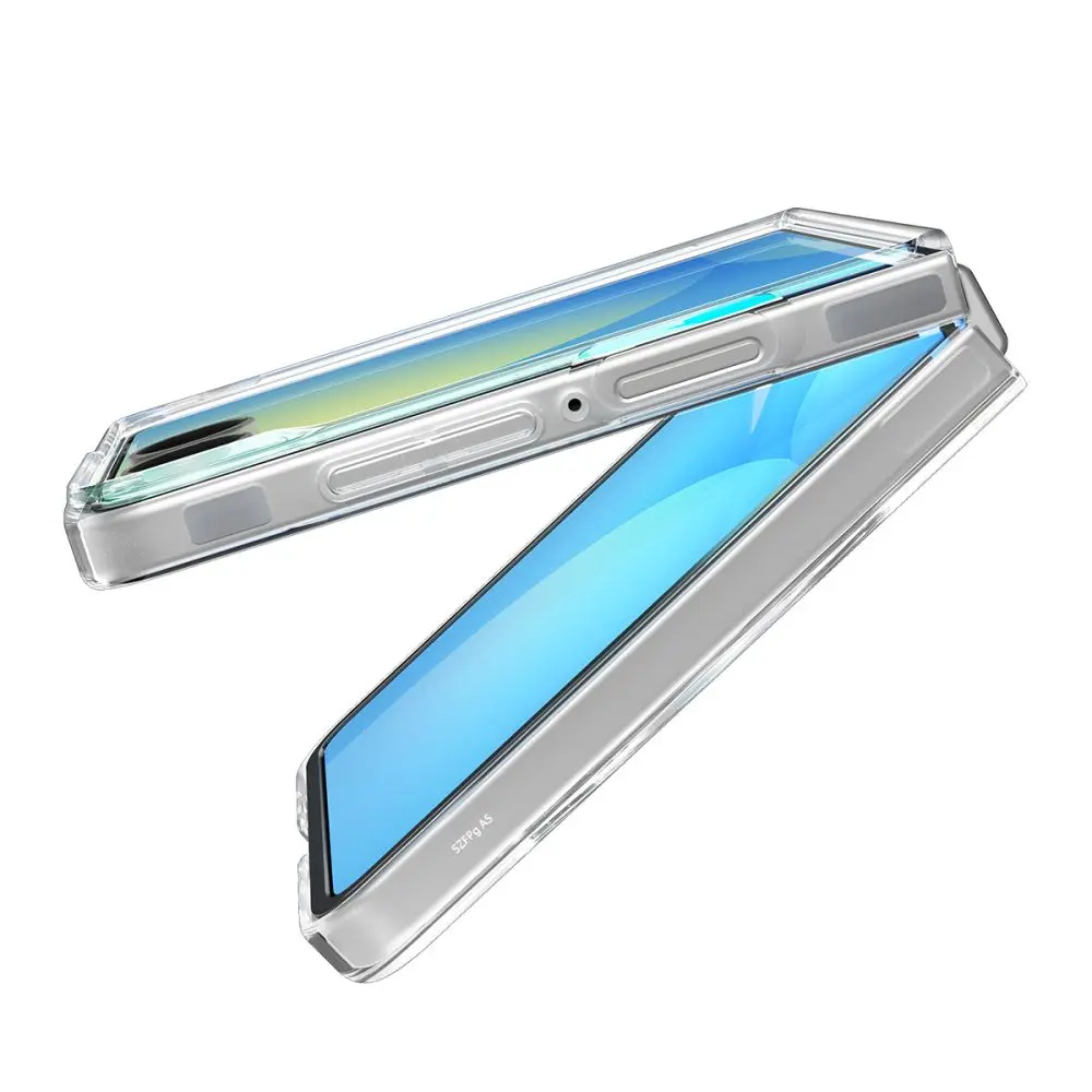 Samsung Galaxy Z Flip 8 Case AirSkin MagSafe Clear White