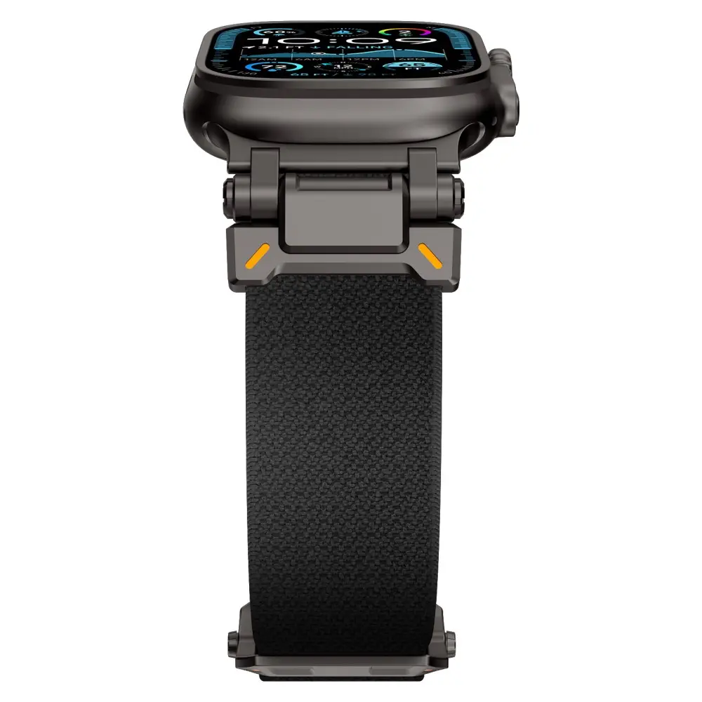 Endure Flex Nylon Strap Apple Watch Ultra 49mm 2nd Gen Svart