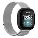 Armbånd Milanese Fitbit Versa 3/Sense Sølv