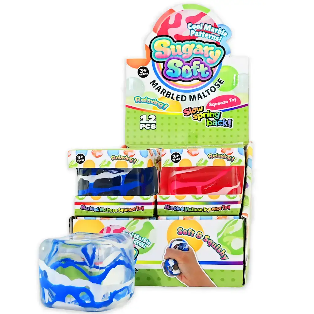 Ice Cube Marble - squishy stressbold