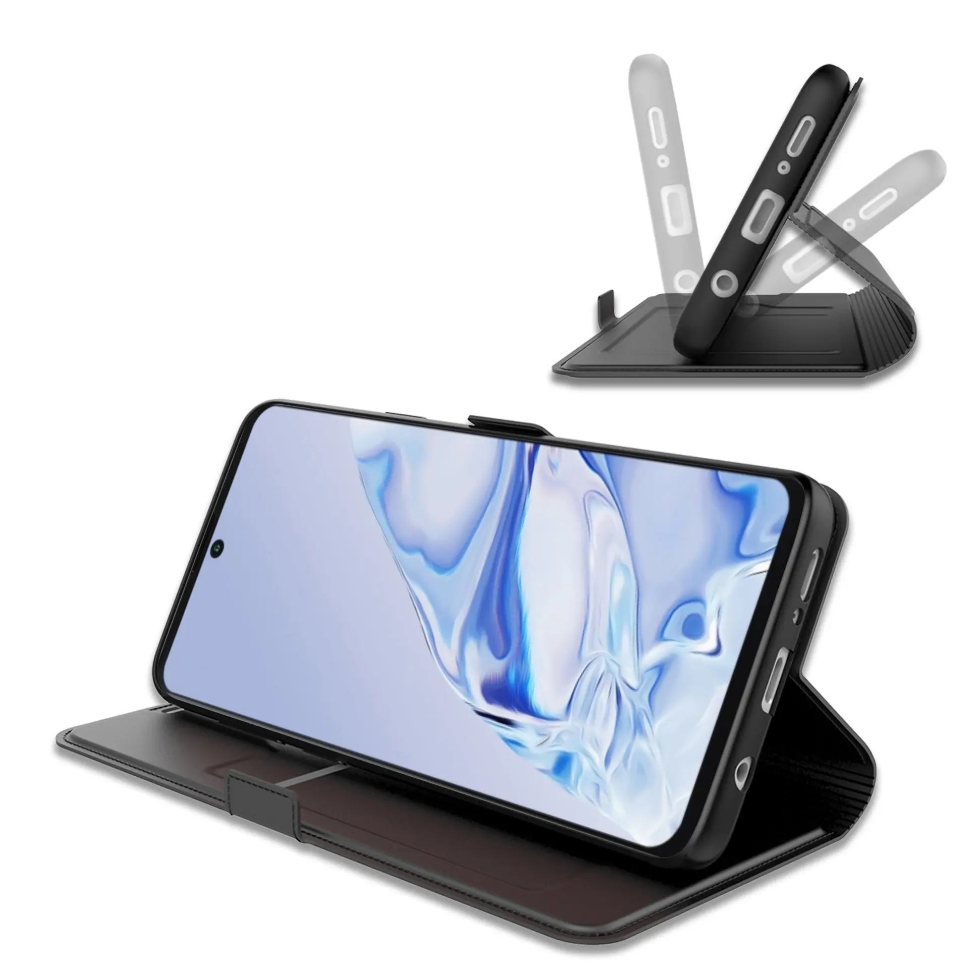 Slim Card Wallet Samsung Galaxy S25 Ultra svart