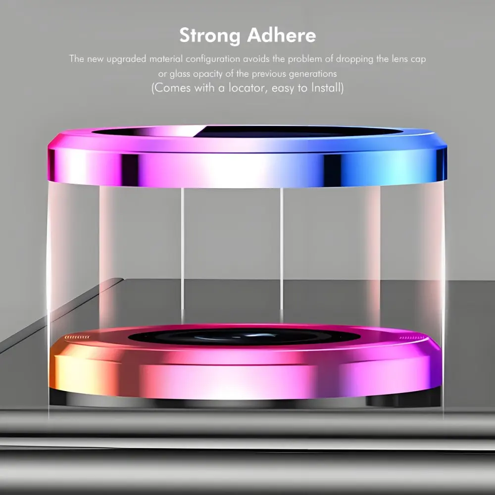 Linsskydd Aluminium + Härdat Glas iPhone 17e Svart