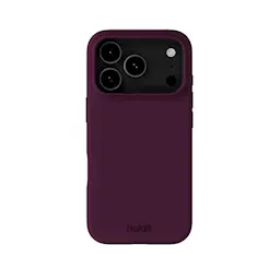 Deksel Silikon iPhone 18 Pro Max Deep Plum