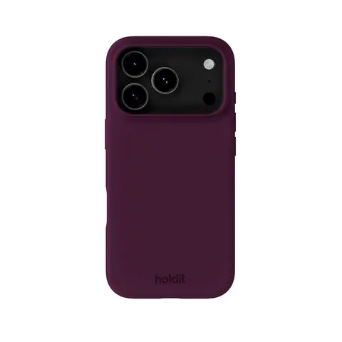 Deksel Silikon iPhone 18 Pro Max Deep Plum