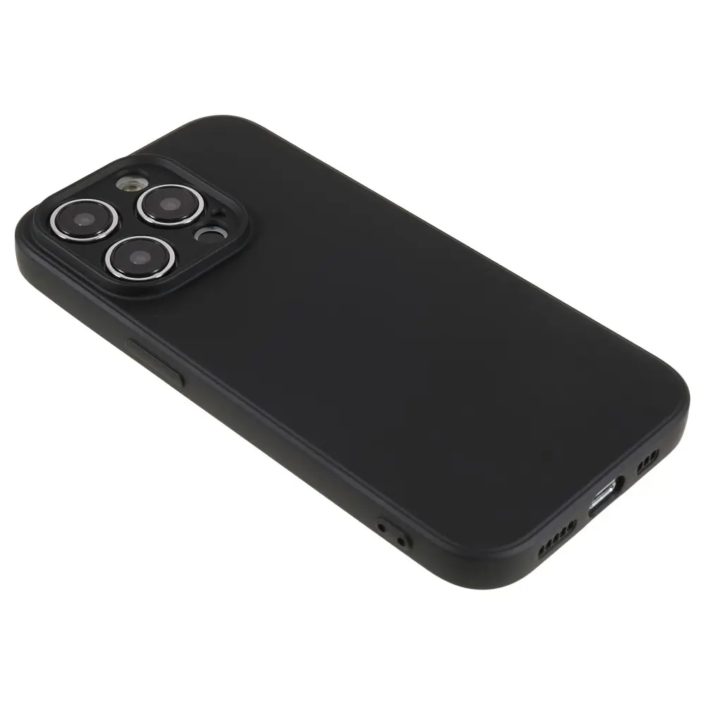 Stöttåligt Skal TPU iPhone 15 Pro Max Svart