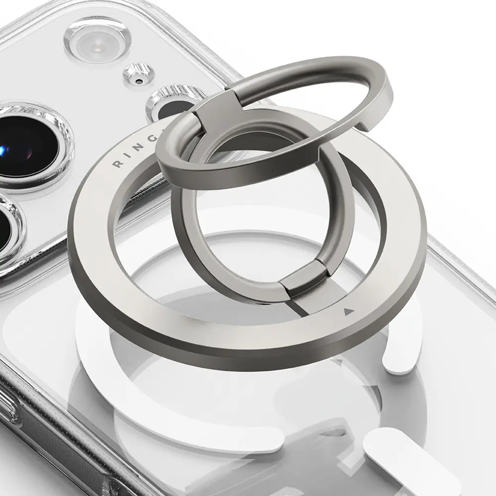 Dual magnetisk smart ring, Sølv