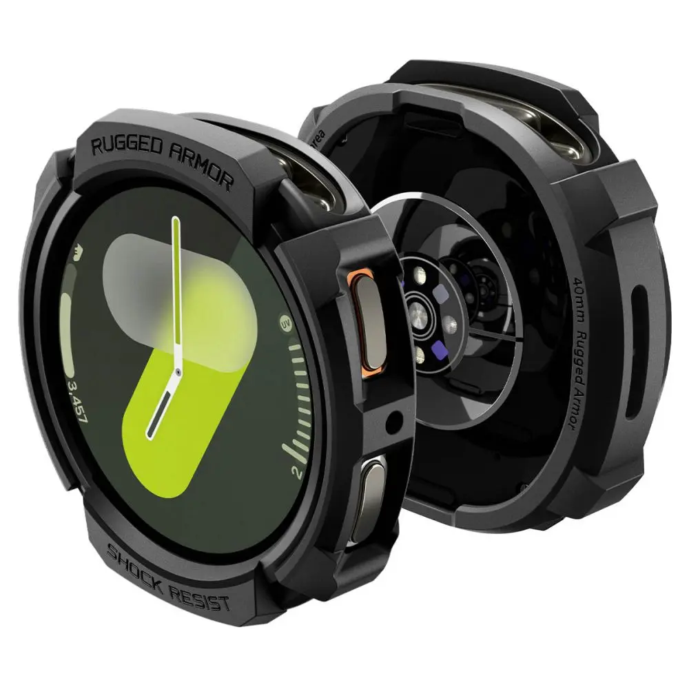 Samsung Galaxy Watch 8 40mm Case Rugged Armor Black