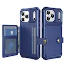 Tough Multi-slot Cover iPhone 17 Pro Blå