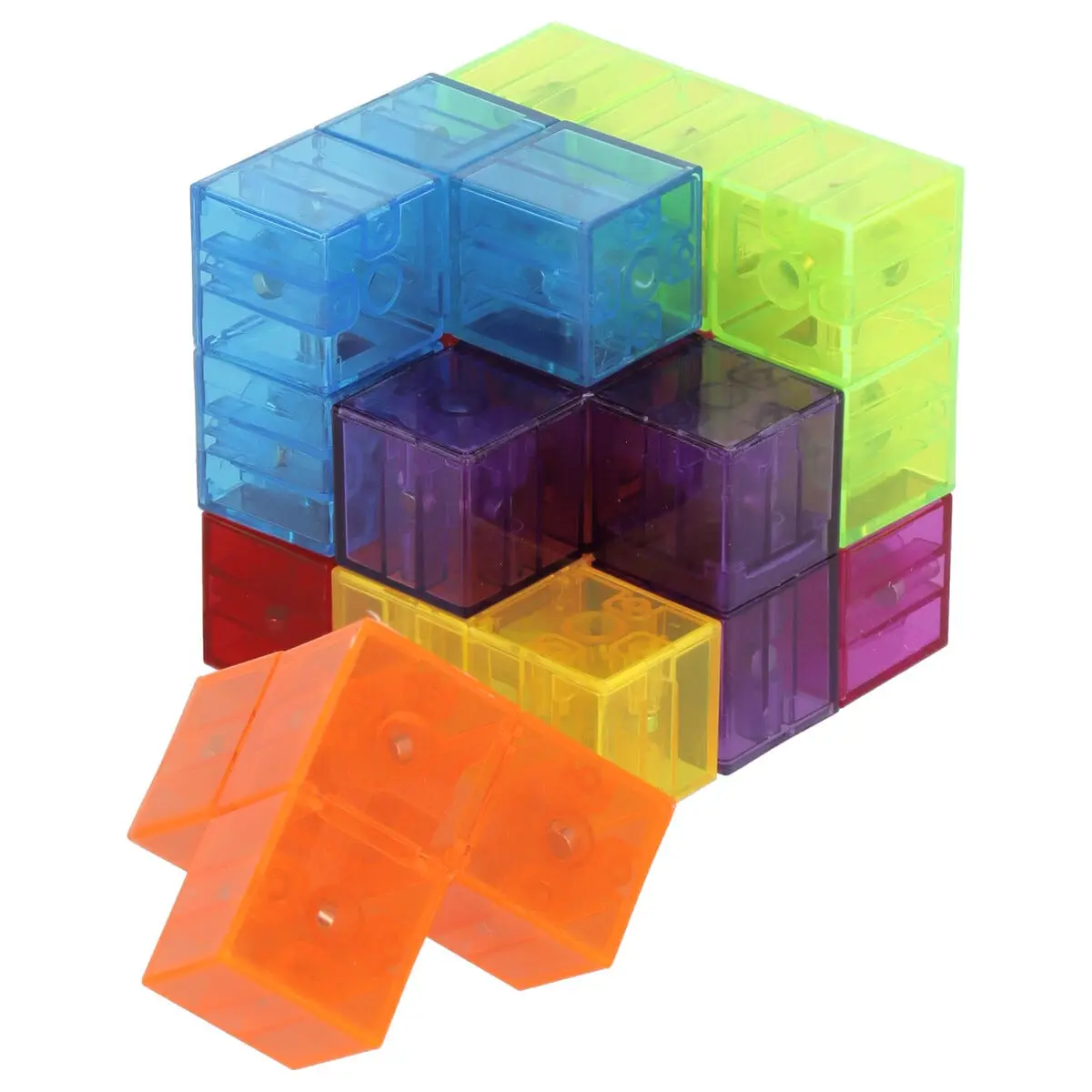 Magic Magnetic Cube 3D - Magnetiske byggeklosser