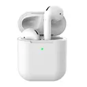 Silikonikuori Apple AirPods langattomalle latauskotelolle, Valkoinen