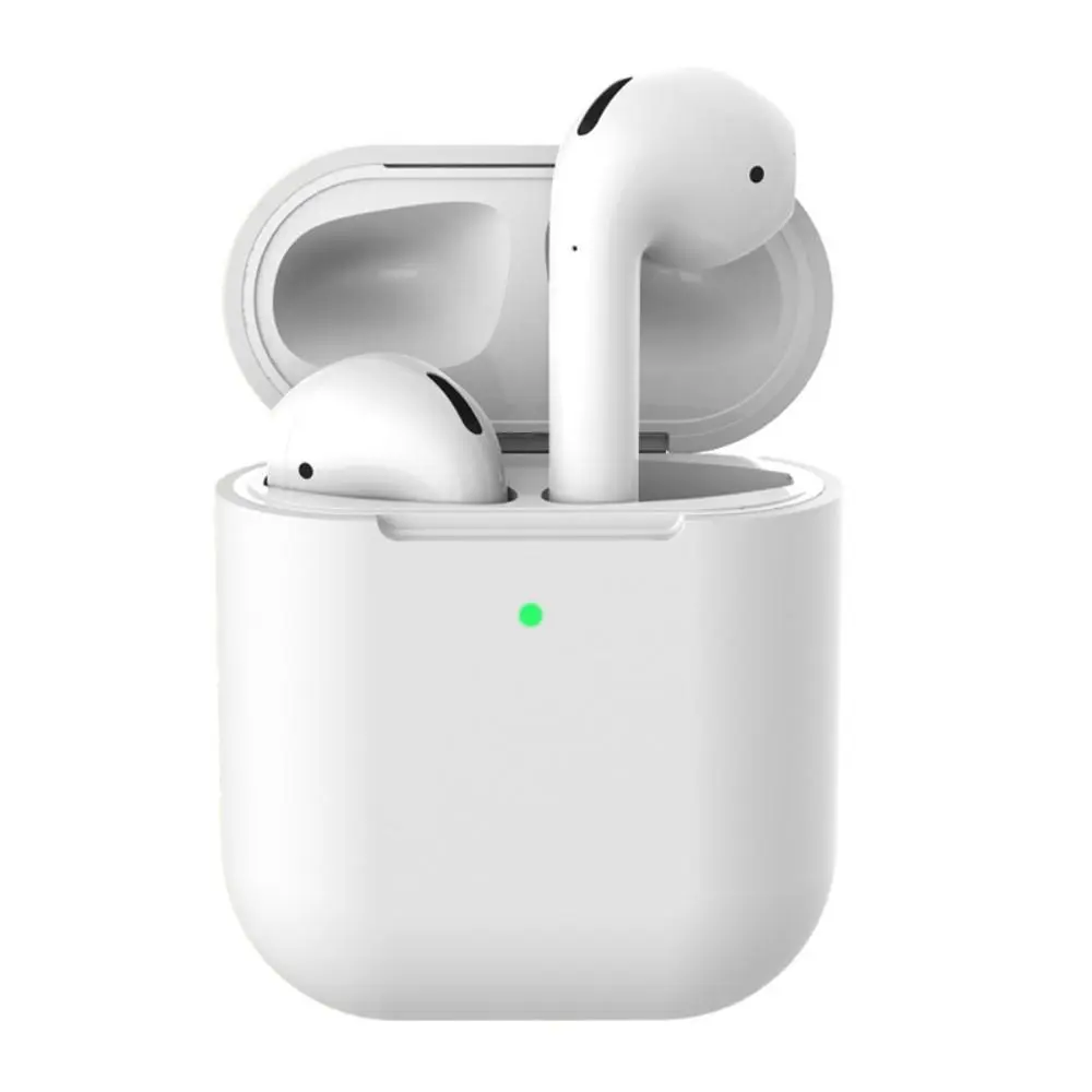 Silikonikuori Apple AirPods langattomalle latauskotelolle, Valkoinen