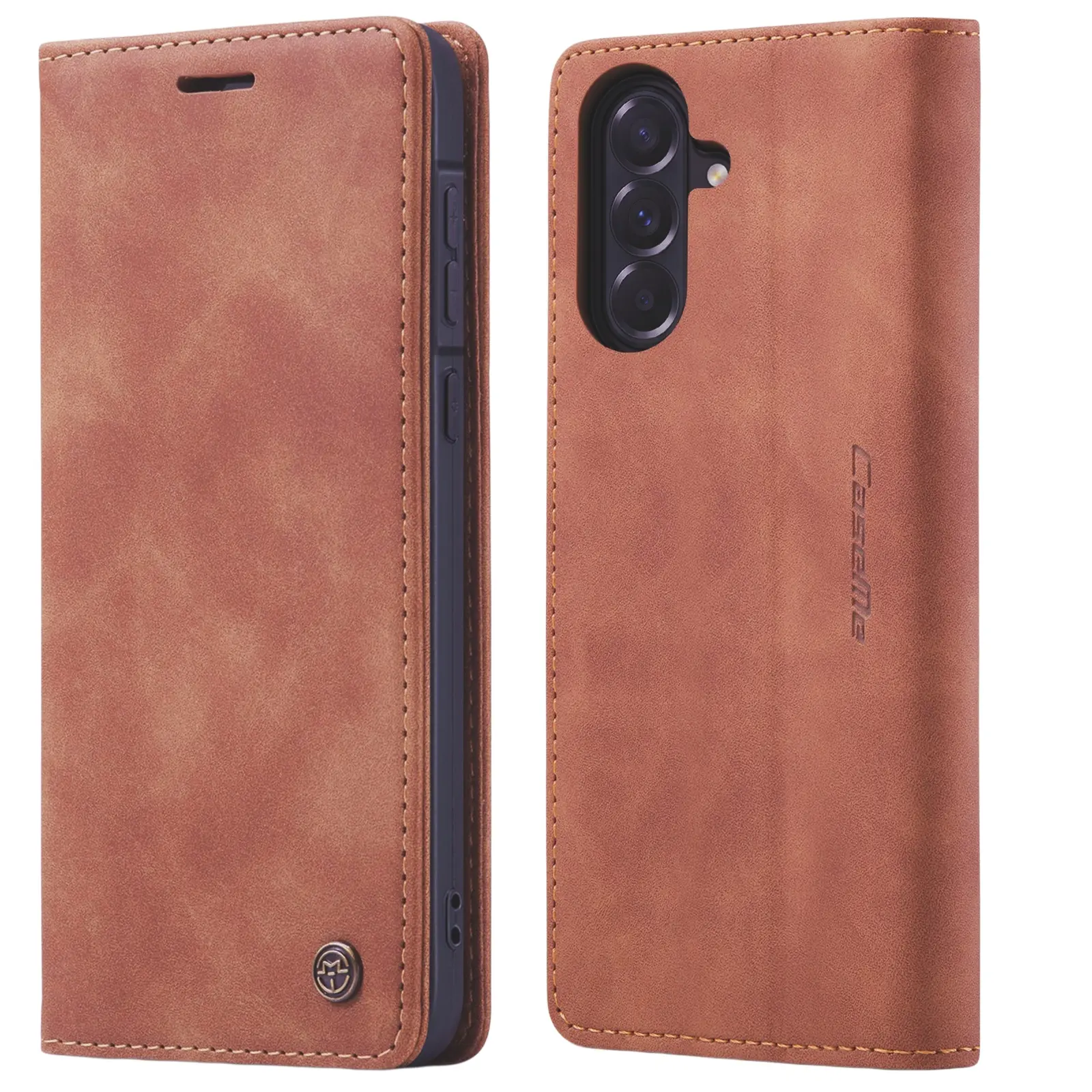 Slim Plånboksfodral Samsung Galaxy A56 Brun