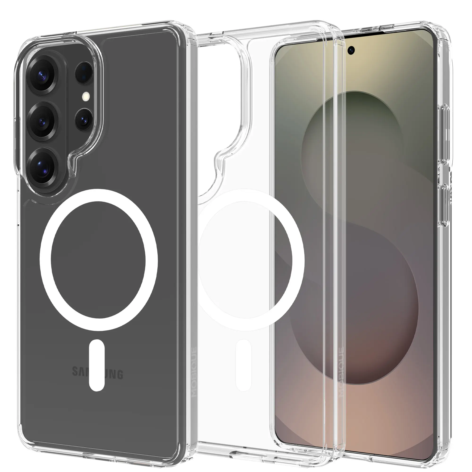 Hybridcover MagSafe Samsung Galaxy S26 Ultra Gennemsigtig