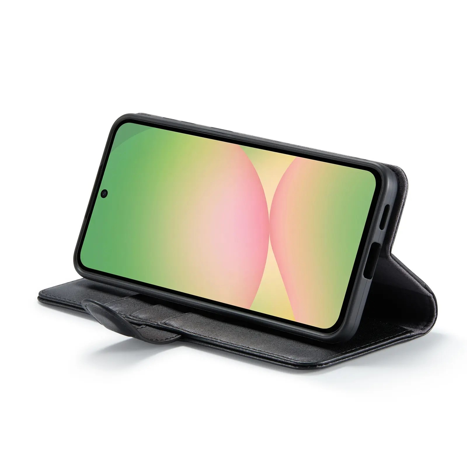 Äkta Läderfodral Samsung Galaxy A57 Svart