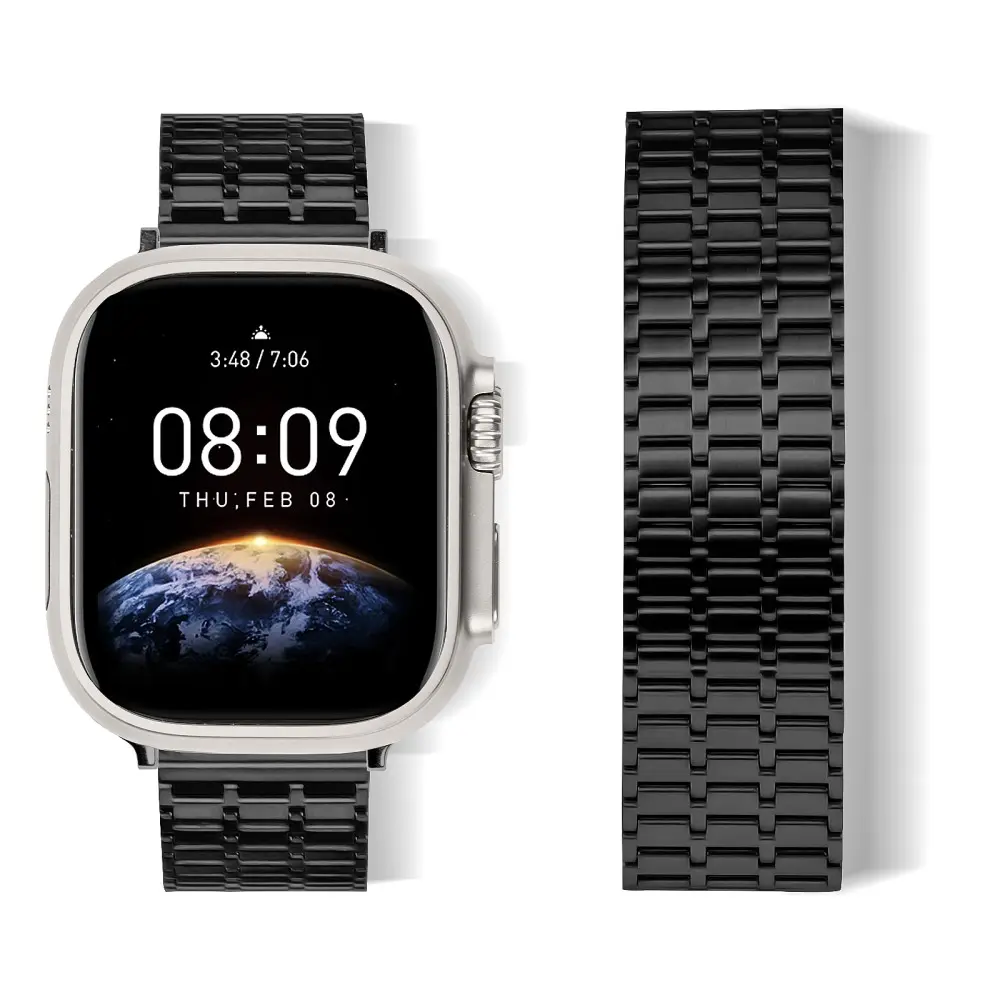 Business Magnetic Armband Apple Watch Ultra 2 49mm svart