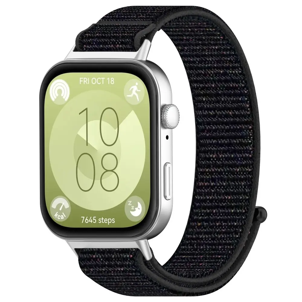 Nylonarmband Huawei Watch Fit 5 Pro Svart