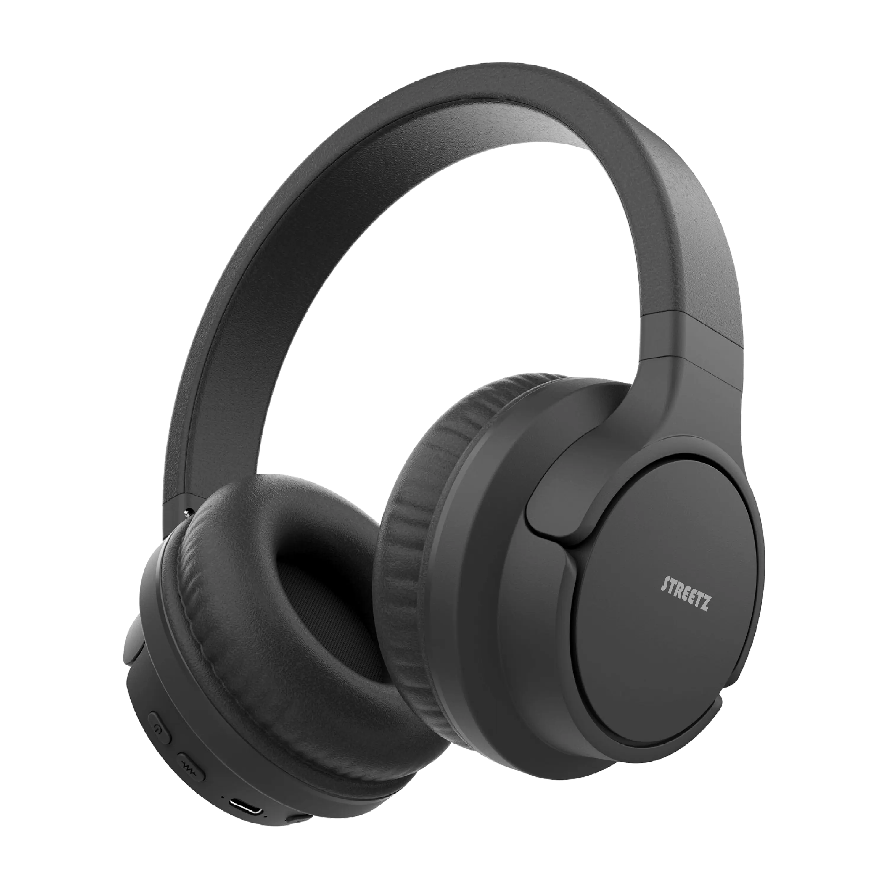 Støjreducerende on-ear-høretelefoner med Bluetooth, Sort