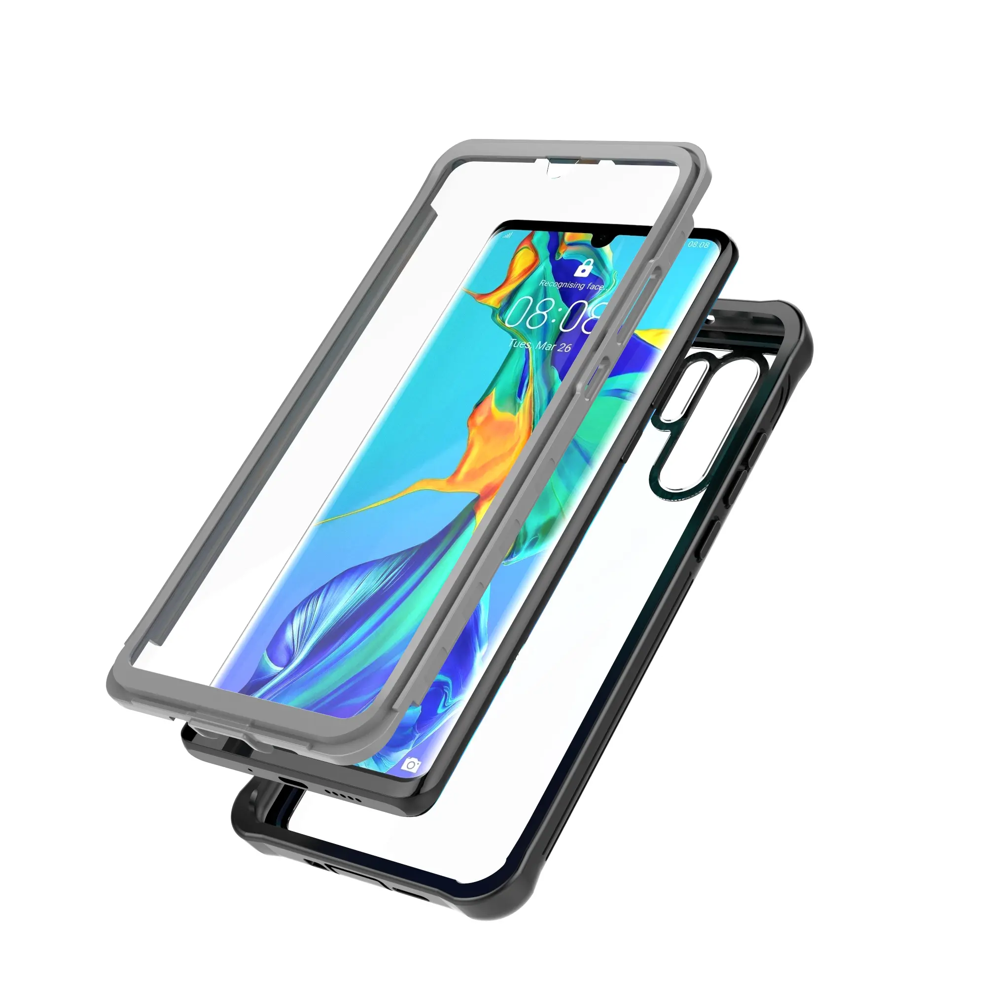 Premium Full Protection Case Huawei P30 Pro Svart
