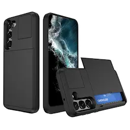 Deksel Kortholder Samsung Galaxy S23 Svart