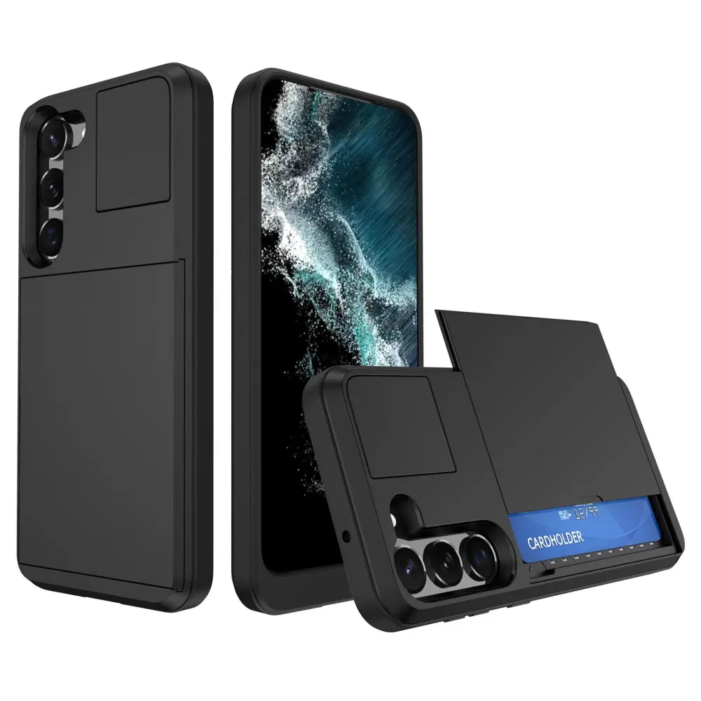 Cover Kortholder Samsung Galaxy S23 Sort