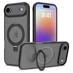 Hybridcover Magnetic Ring iPhone Air Sort