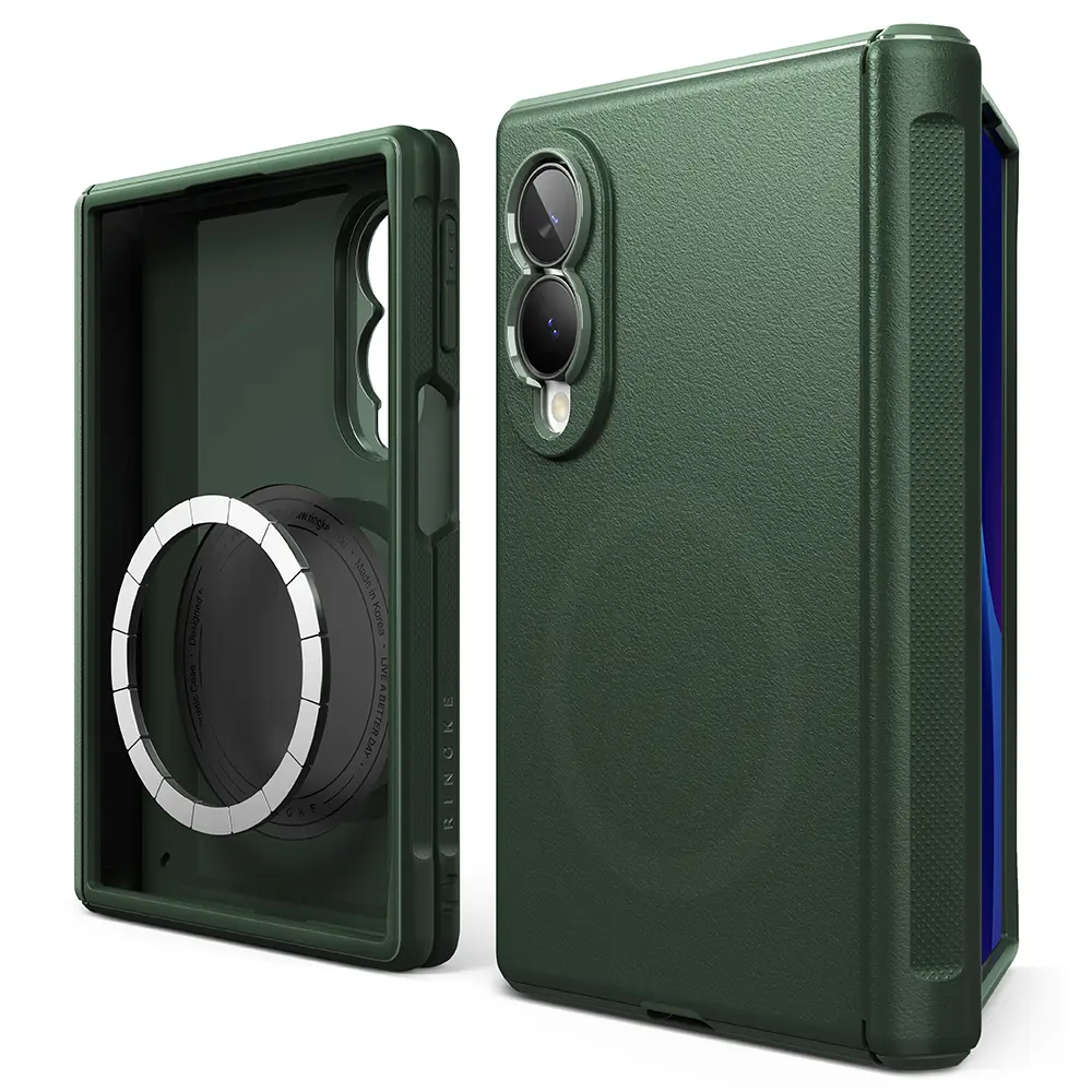 Onyx Flap Magnetic Case Samsung Galaxy Z Fold 8 Dark Green