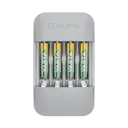 Batteriladdare Eco Charger Pro Recycled + 4x AA 2100 mAh