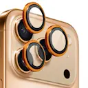 Linsebeskytter Hærdet Glas Aluminium iPhone 17 Pro Orange